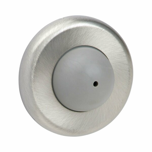 Pamex 2-1/2in Diameter Convex Wall Stop Satin Stainless Steel Finish DD0257SS